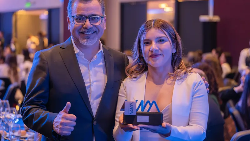 Trabajadora del Distrito Candelaria Lundin Mining recibió reconocimiento de Women In Mining (WIM) Chile