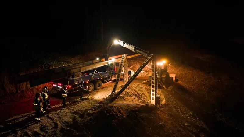 Transelec denuncia robo de 1.800 kilos de cable de cobre en línea de transmisión eléctrica de Huasco y daño grave a 9 estructuras 