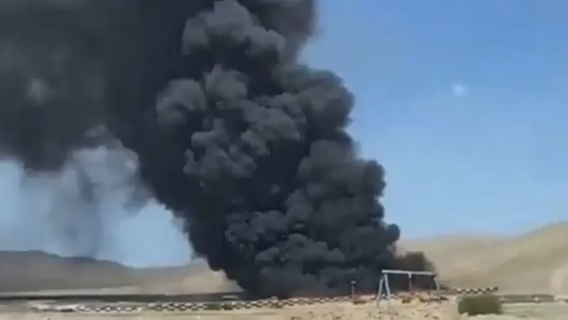 Tras una semana, minera declara controlado incendio en sus instalaciones de Sierra Gorda