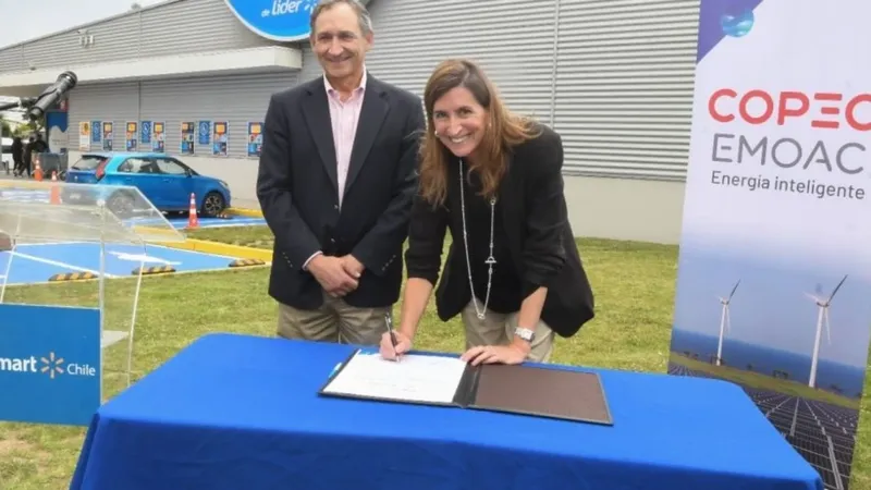 Walmart Chile y Copec acuerdan suministro de energía 100% renovable por ocho años