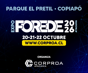 Expo FOREDE Atacama 2026 — 20, 21 y 22 de octubre, Parque El Pretil, Copiapó. Organiza Corproa