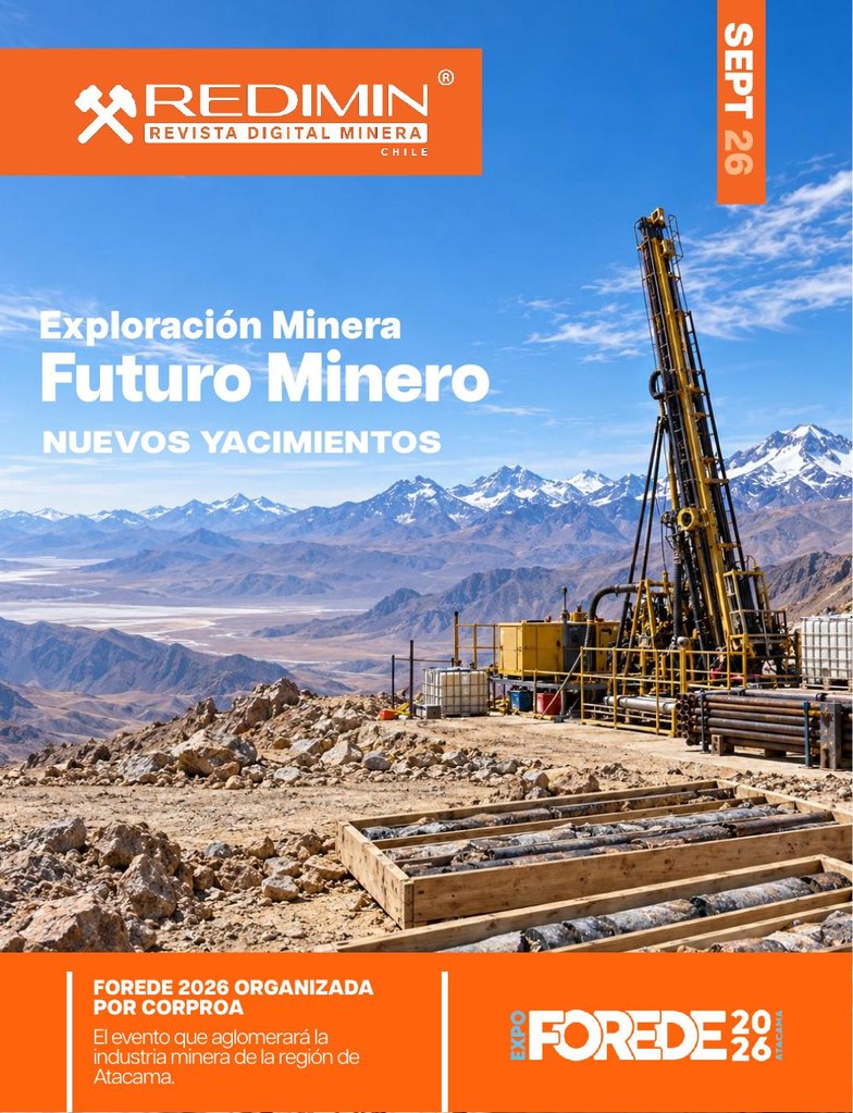 Portada Revista Digital Minera REDIMIN — Edición Septiembre 2026