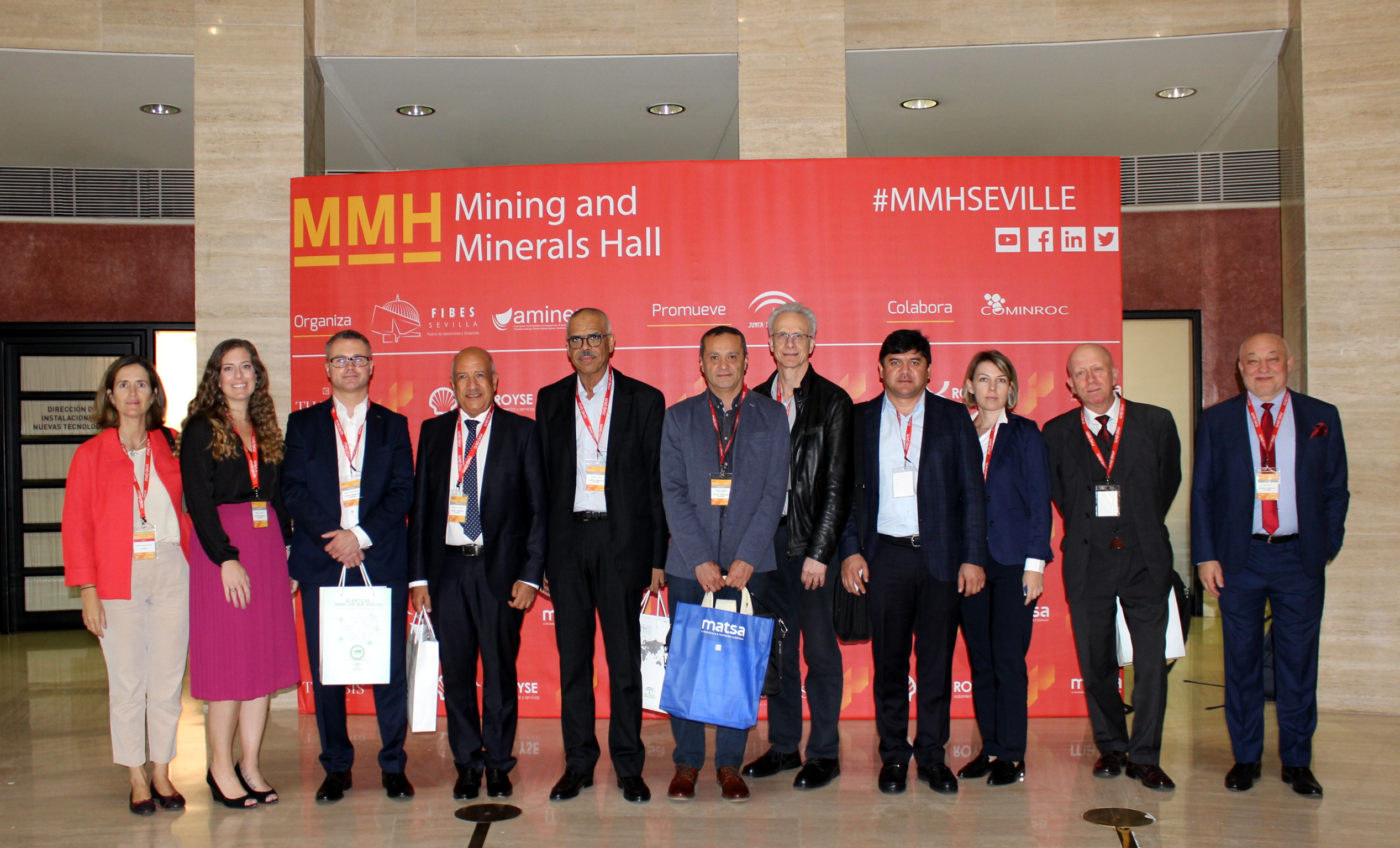 (España) Una veintena de empresas de minería presentan su oferta a agentes de cuatro países en el Mining and Minerals Hall con Extenda