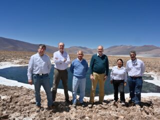 Ministro Prokurica verifica potencial de extracción de litio en salares Infieles y Aguilar