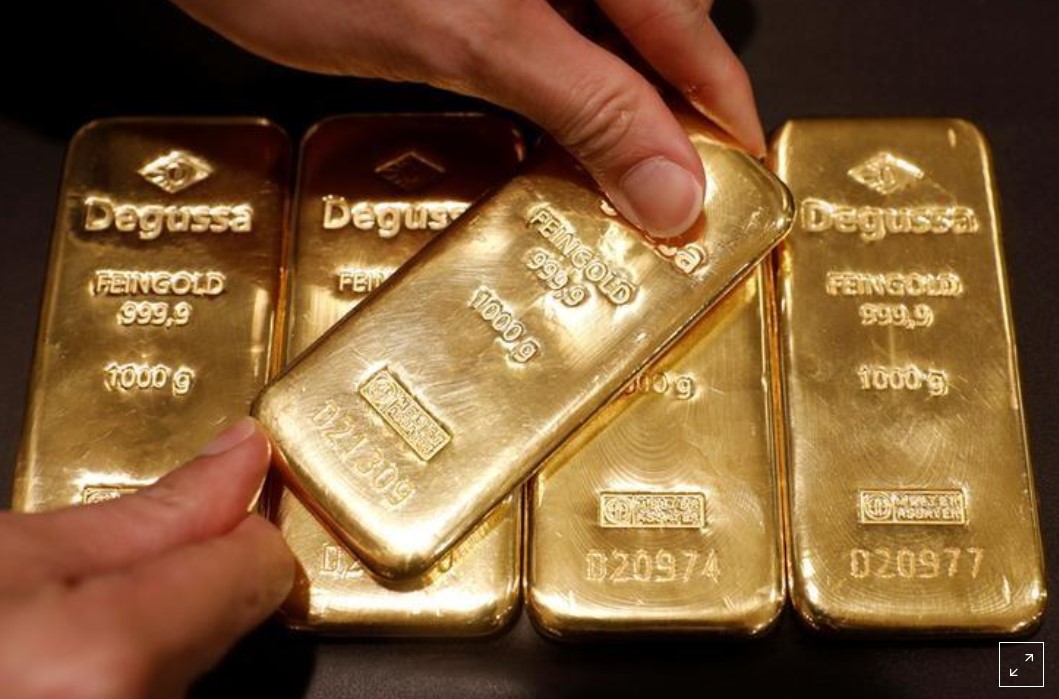 Oro trepa cerca de máximo 7 años por conflicto EEUU-Irán; paladio supera los 2.000 dlr/onza