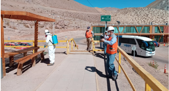 Covid-19: Seremi de Minería de la región de Atacama visitó la faena Caserones de Minera Lumina Copper Chile