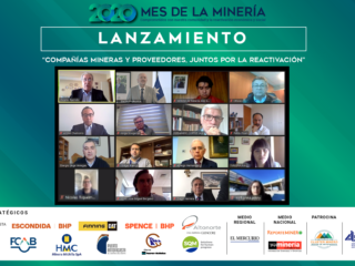 Lanzamiento del Mes de la Minería 2020: Líderes del sector destacan rol de la continuidad operacional para la reactivación económica