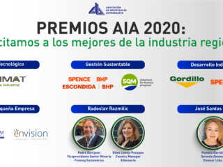 Premios AIA 2020 reconoció a 7 empresas de la Región de Antofagasta por su trayectoria y gestión destacada