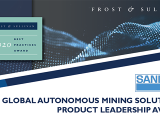 Sandvik AutoMine® y OptiMine® son reconocidos con el Premio Global al Liderazgo de Productos en Soluciones para Minería Autonoma 2020