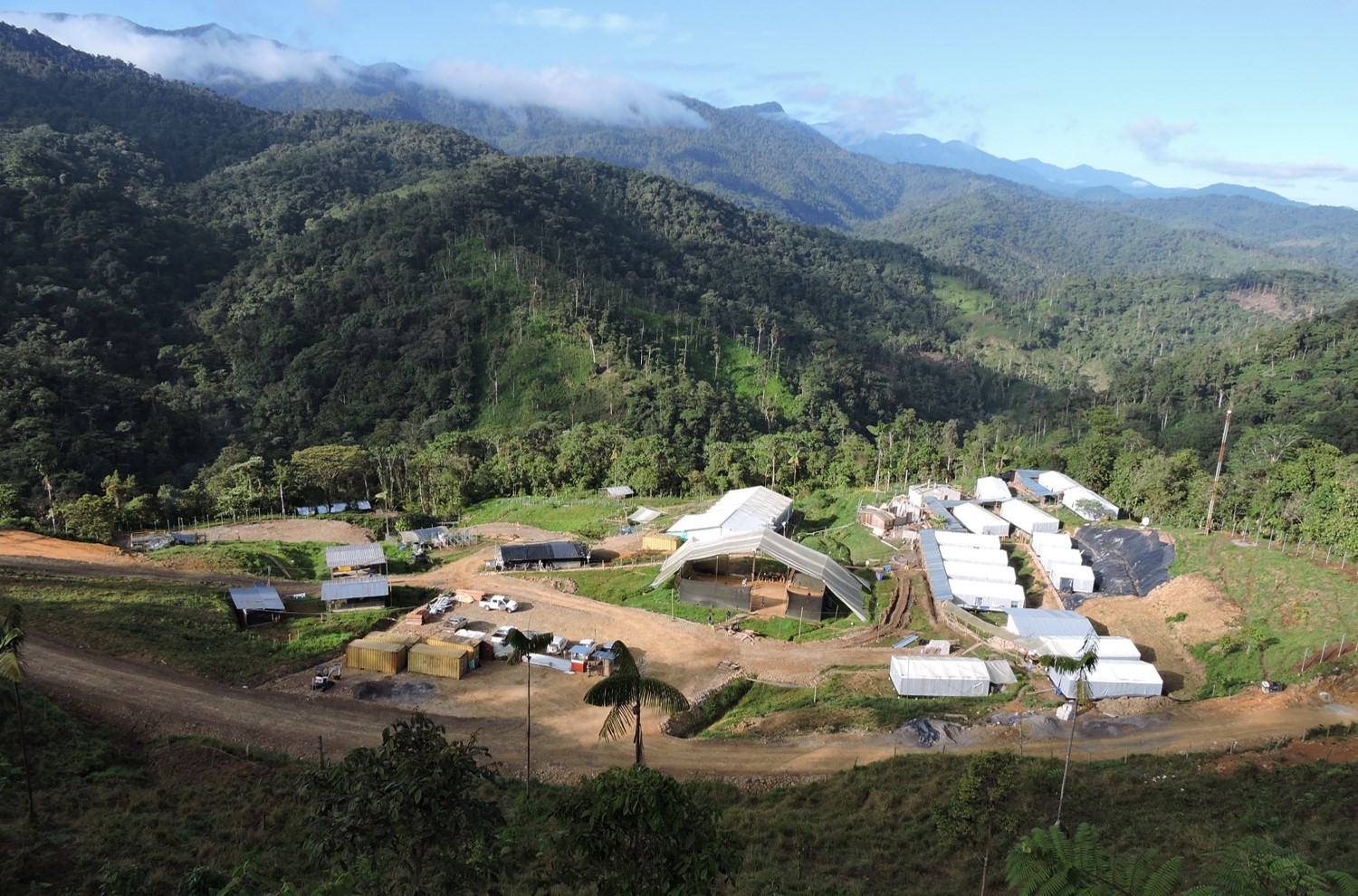 (Ecuador) Cornerstone Capital Resources: Actualización del estudio de prefactibilidad - Proyecto Alpala, Concesión Cascabel, Ecuador