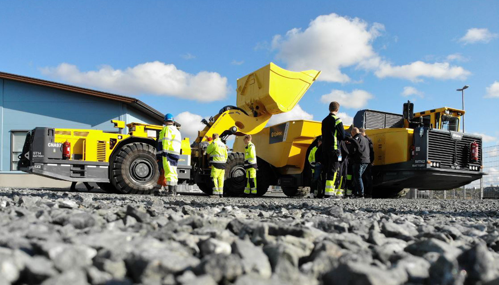 Epiroc recibe pedidos de maquinaria eléctrica para minería de clientes de diferentes países