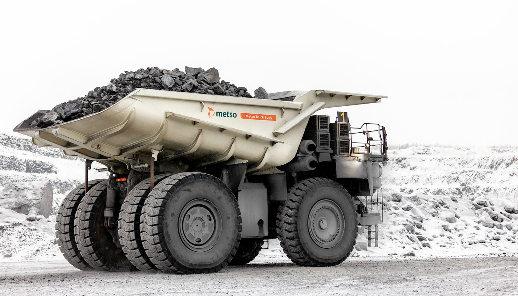 Metso presentará en el MMH el innovador Truck Body y su nuevo filtro VPX para la gestión de relaves