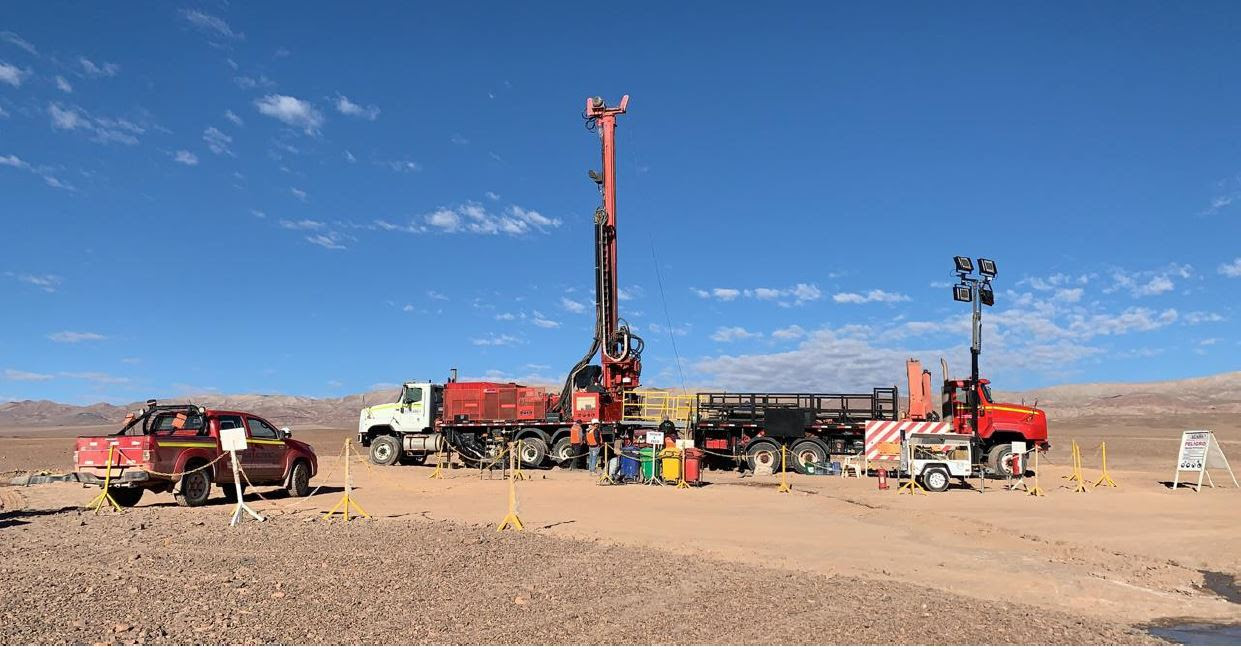 Actualización de Perforación en Salar West, Chile