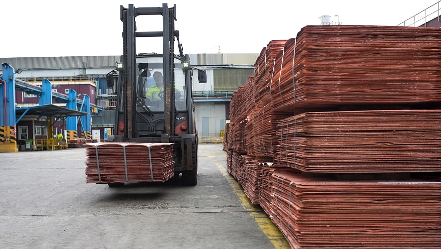 Cobre cierra con caída de 1,43% y deja atrás histórico precio del lunes