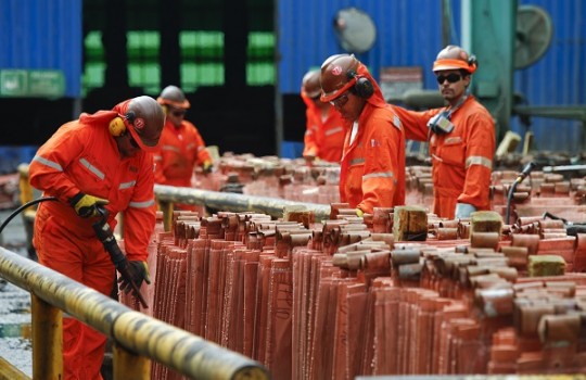 China logra liberar reservas de cobre pese a "fallas en el sistema"
