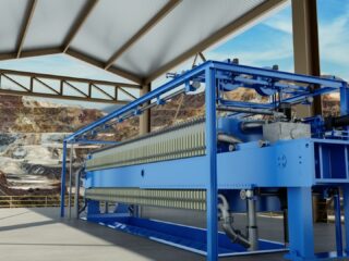 ANDRITZ presenta filtro prensa de alta resistencia para relaves y concentrados de minería