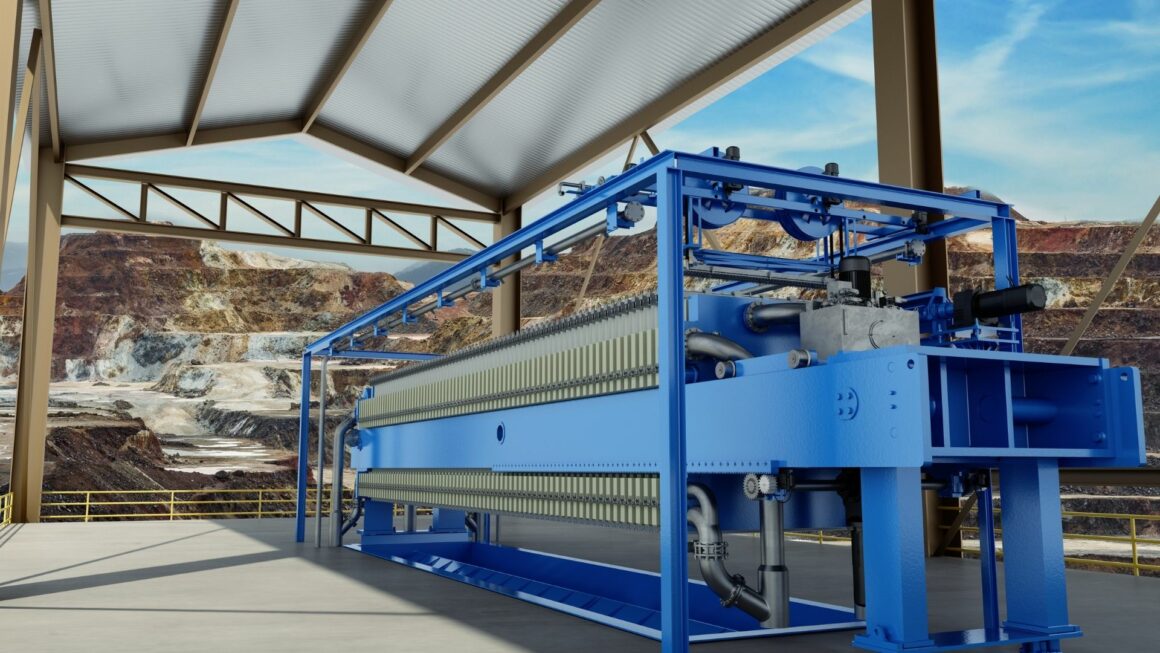 ANDRITZ presenta filtro prensa de alta resistencia para relaves y concentrados de minería