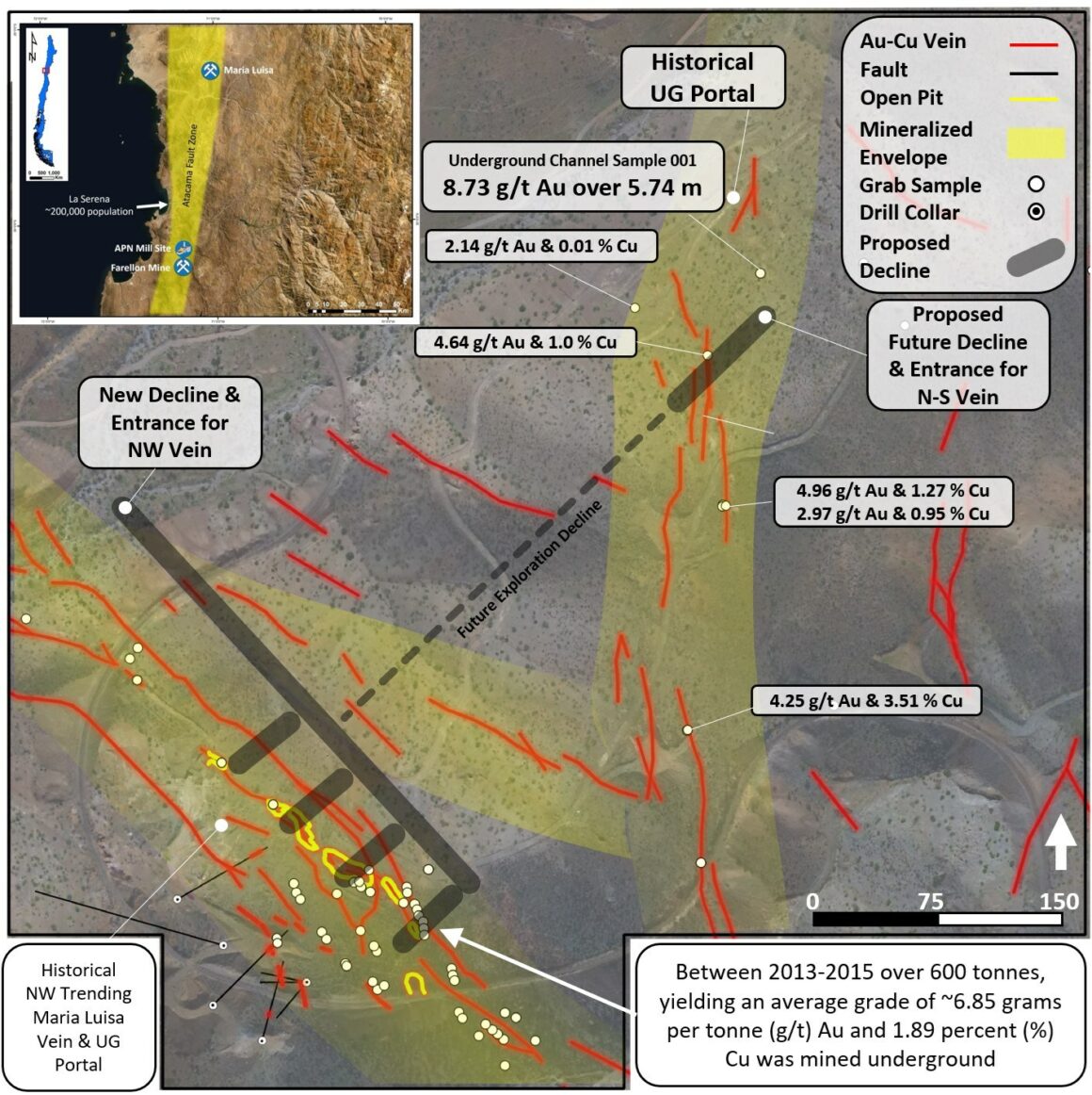 Altiplano Metals completa la revisión técnica y presenta la solicitud de permiso de explotación en Maria Luisa