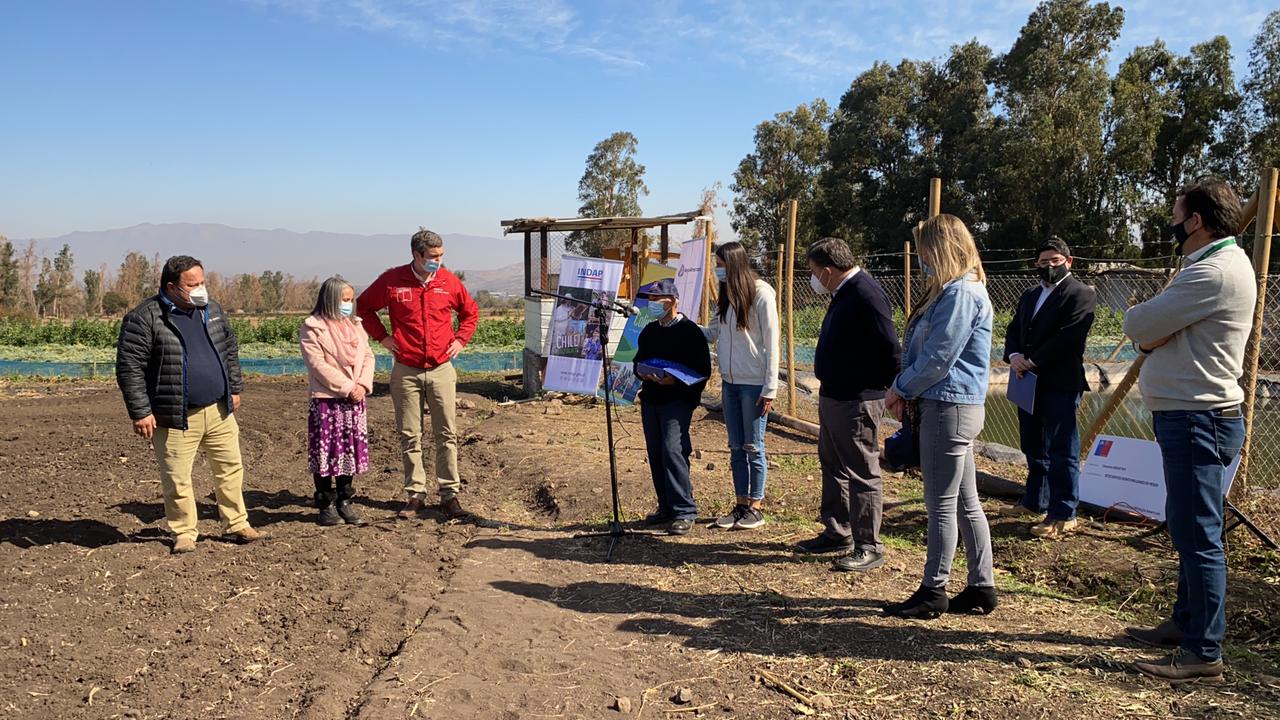 Anglo American e INDAP han apoyado a más de 92 iniciativas de agua para agricultores de la Provincia de Chacabuco