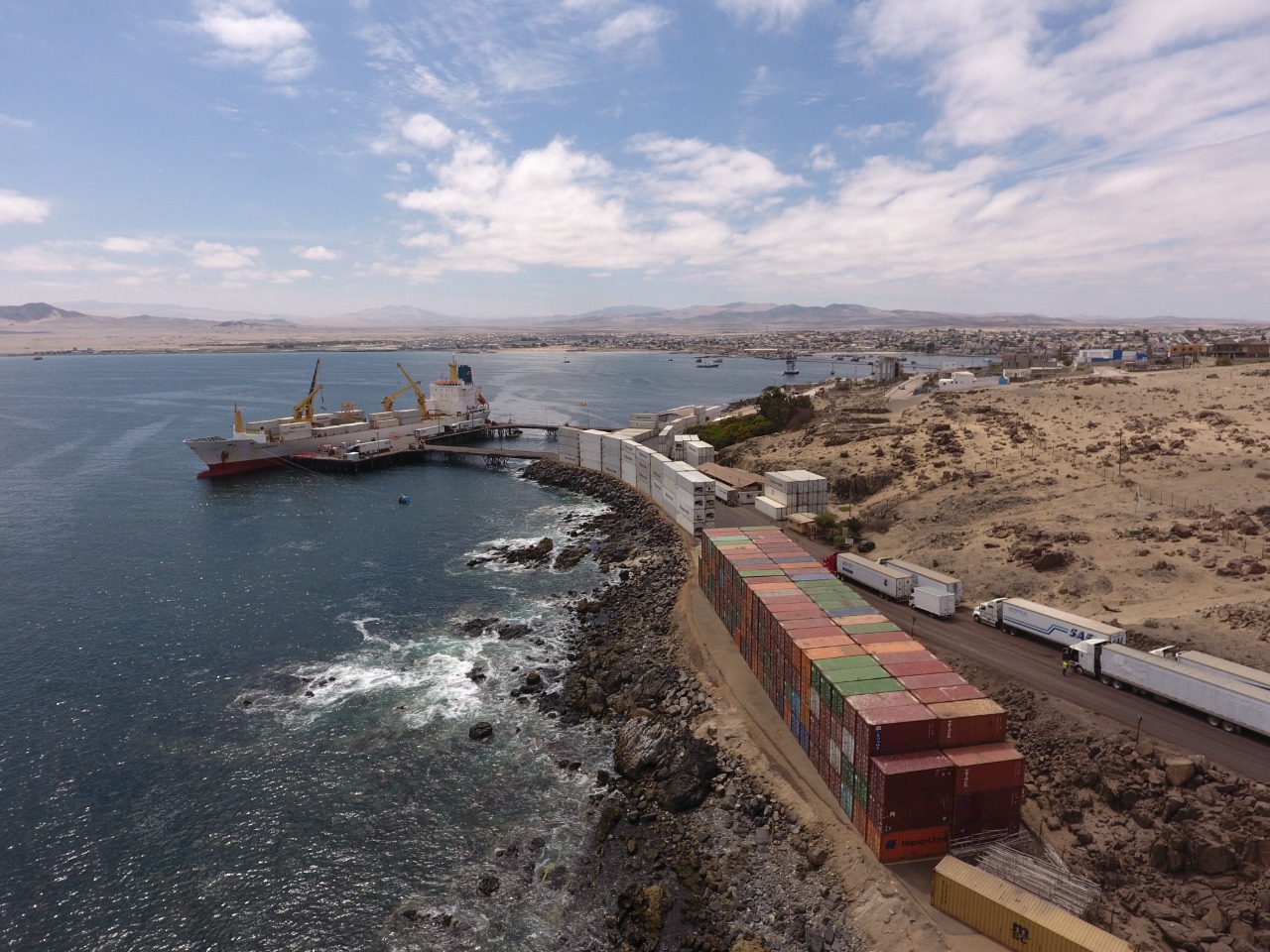 “Las garantías operacionales alcanzadas por el Terminal nos han permitido transferir 200 mil toneladas de hierro, igualando el total embarcado durante el año pasado”