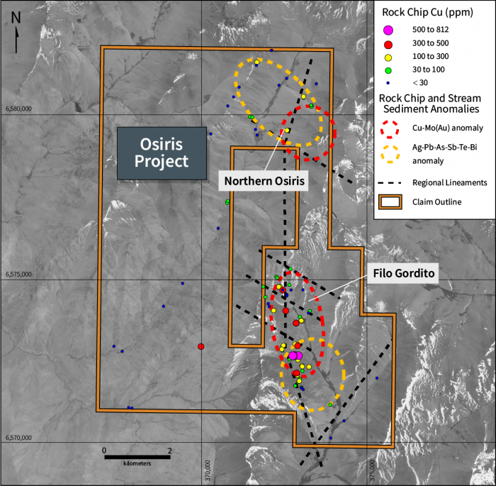 Mirasol Resources presenta el proyecto de cobre Osiris en Chile