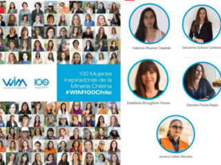 Cinco trabajadoras de Finning son reconocidas entre las 100 mujeres más inspiradoras de la minería chilena