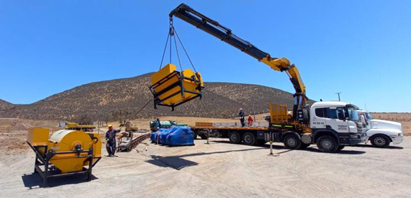 Altiplano Metals: Separador magnético y equipos de deshidratación llegan a la planta de procesamiento de El Peñón