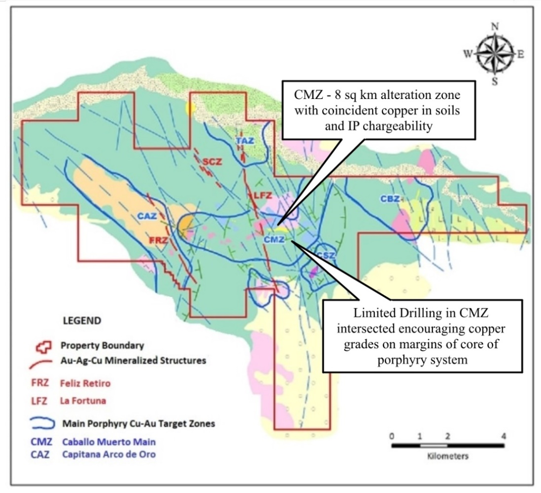 San Lorenzo Gold contrata a la empresa de perforación para el programa de perforación diamantina en su proyecto de pórfido de cobre y oro a gran escala Salvadora, de propiedad absoluta en un 100%