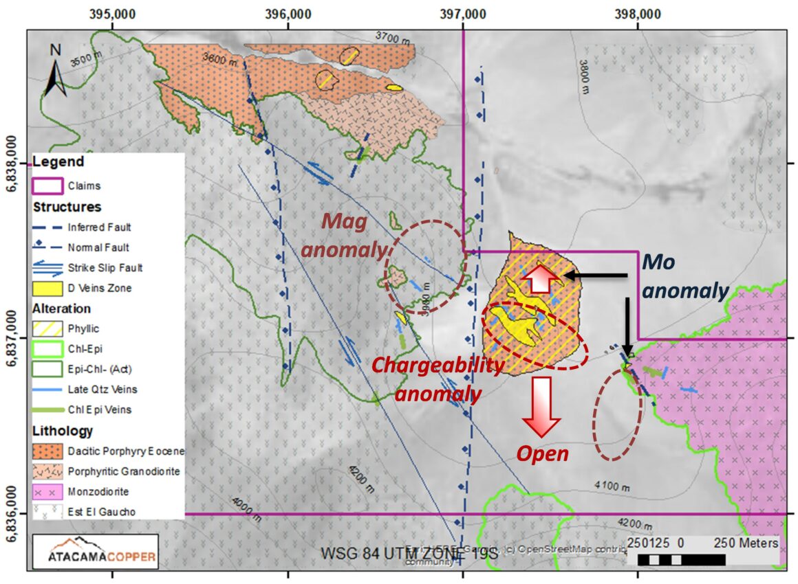 Atacama Copper anuncia resultados iniciales de exploración en el proyecto Placeton