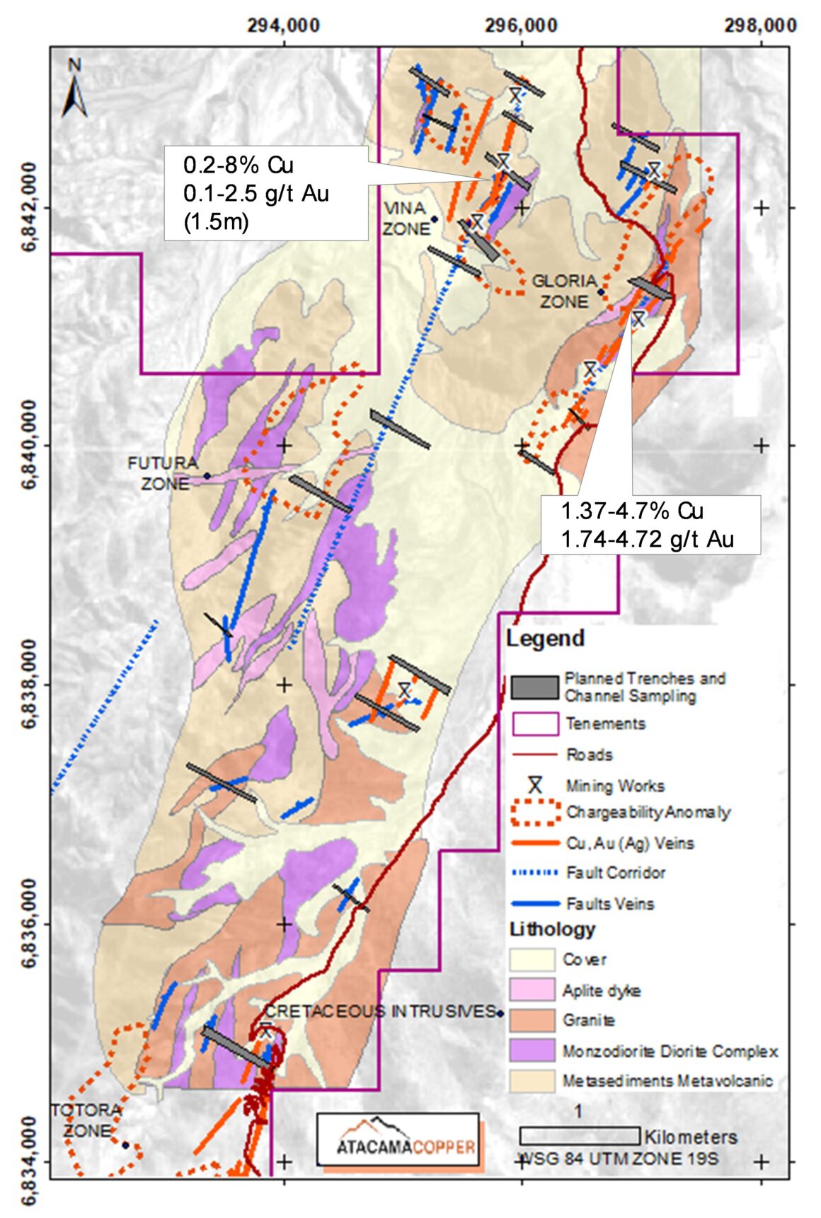 Atacama Copper anuncia inicio de programa de excavación de zanjas en el proyecto cuprífero El Cofre