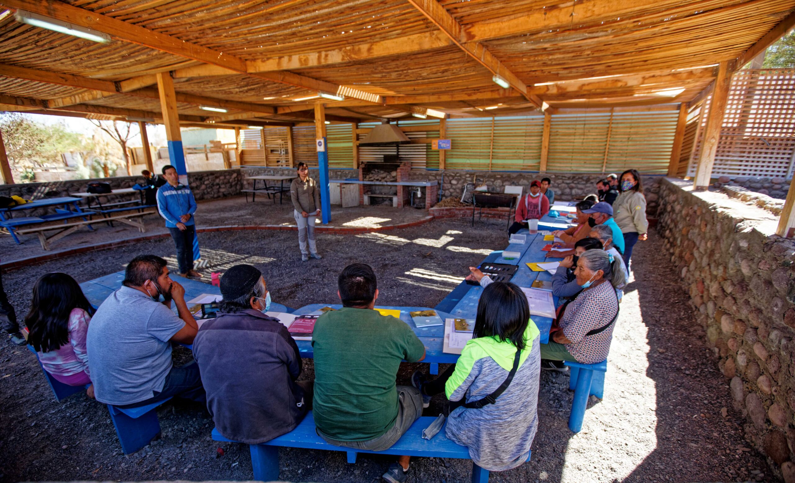 Agricultores de Bajo Soga se capacitan en sustratos y soluciones nutritivas para sus cultivos