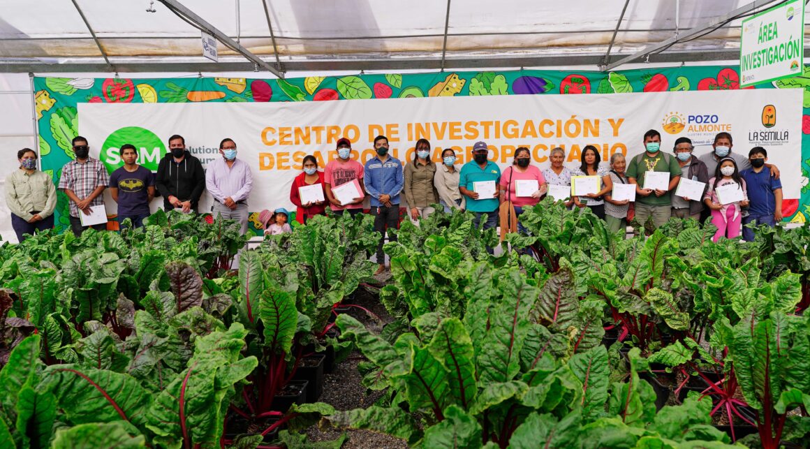 Agricultores de Bajo Soga se capacitan en sustratos y soluciones nutritivas para sus cultivos Agricultores de Bajo Soga se capacitan en sustratos y soluciones nutritivas para sus cultivos