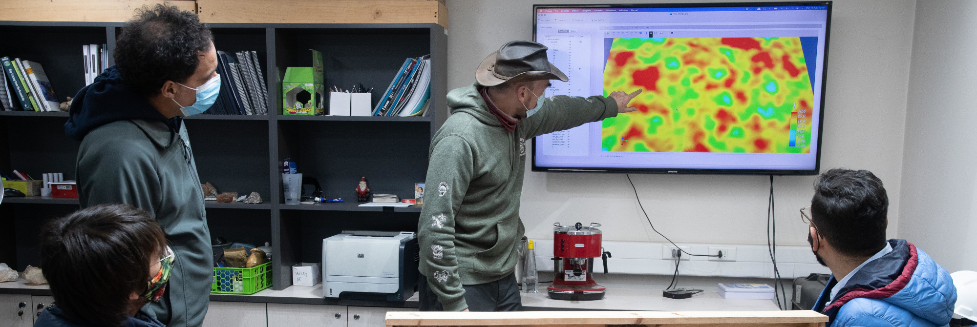 Expertos de modelamiento y supercómputo del AMTC desarrollan software para apoyar la exploración minera mediante inteligencia artificial