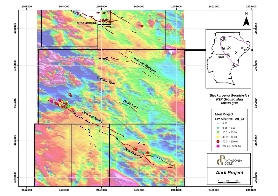 Patagonia Gold brinda actualización de exploración para la propiedad Abril en Argentina