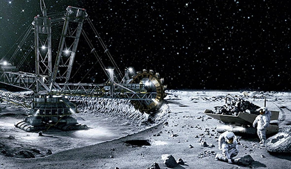 China y EE. UU. compiten para ganar miles de millones con la minería de los minerales de la Luna