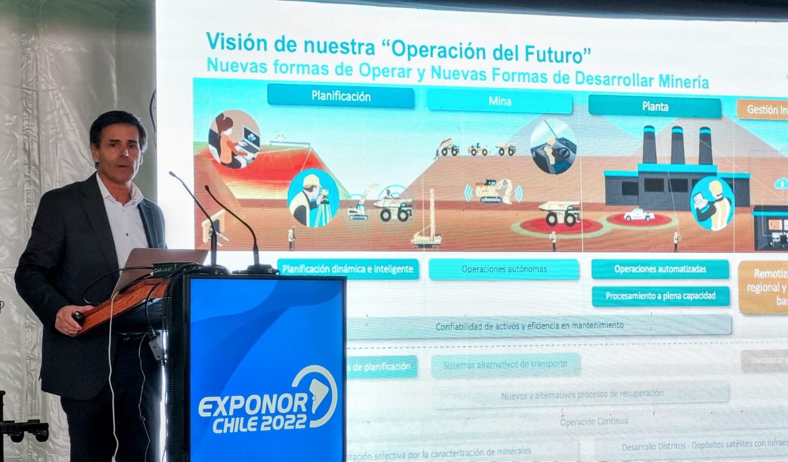 Antofagasta Minerals finaliza su participación en Exponor 2022 con más de 300 reuniones con proveedores 