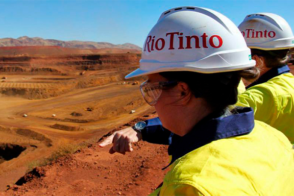 Rio Tinto inicia entregas de mineral de hierro desde la mina Gudai-Darri