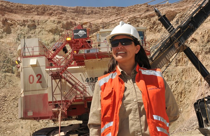 Los números de la inclusión de la mujer en la minería