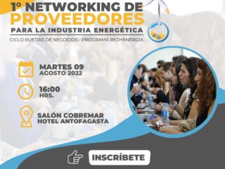 Programa Red+Energía ofrecerá rueda de negocios exclusiva para proveedores de la industria energética
