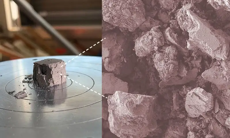 Científicos de Delaware descubren cómo producir cemento extraterrestre