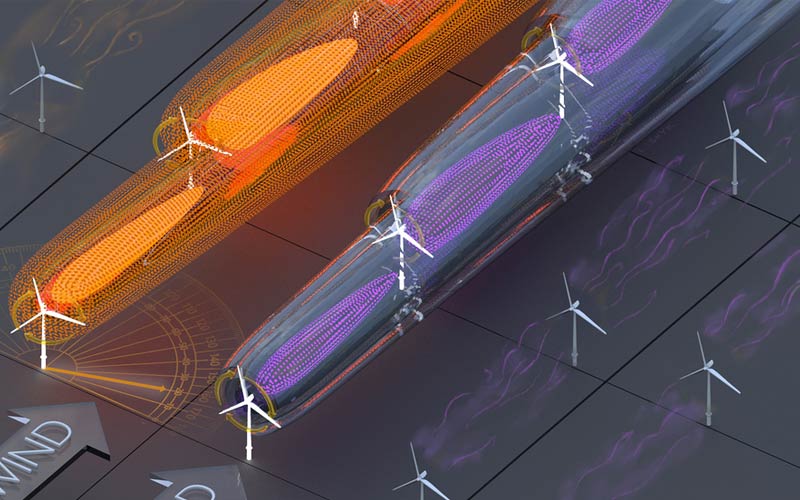 El MIT presenta un nuevo método para aumentar la generación de energía de los parques eólicos