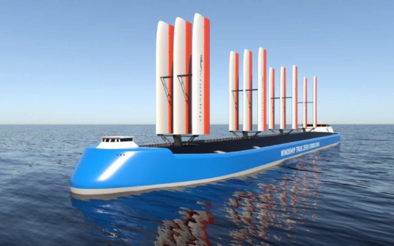 Dos empresas se unen para impulsar las soluciones de propulsión eólica en alta mar