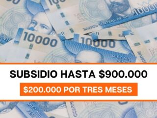 Revisa con tu RUT: Subsidio hasta $900.000