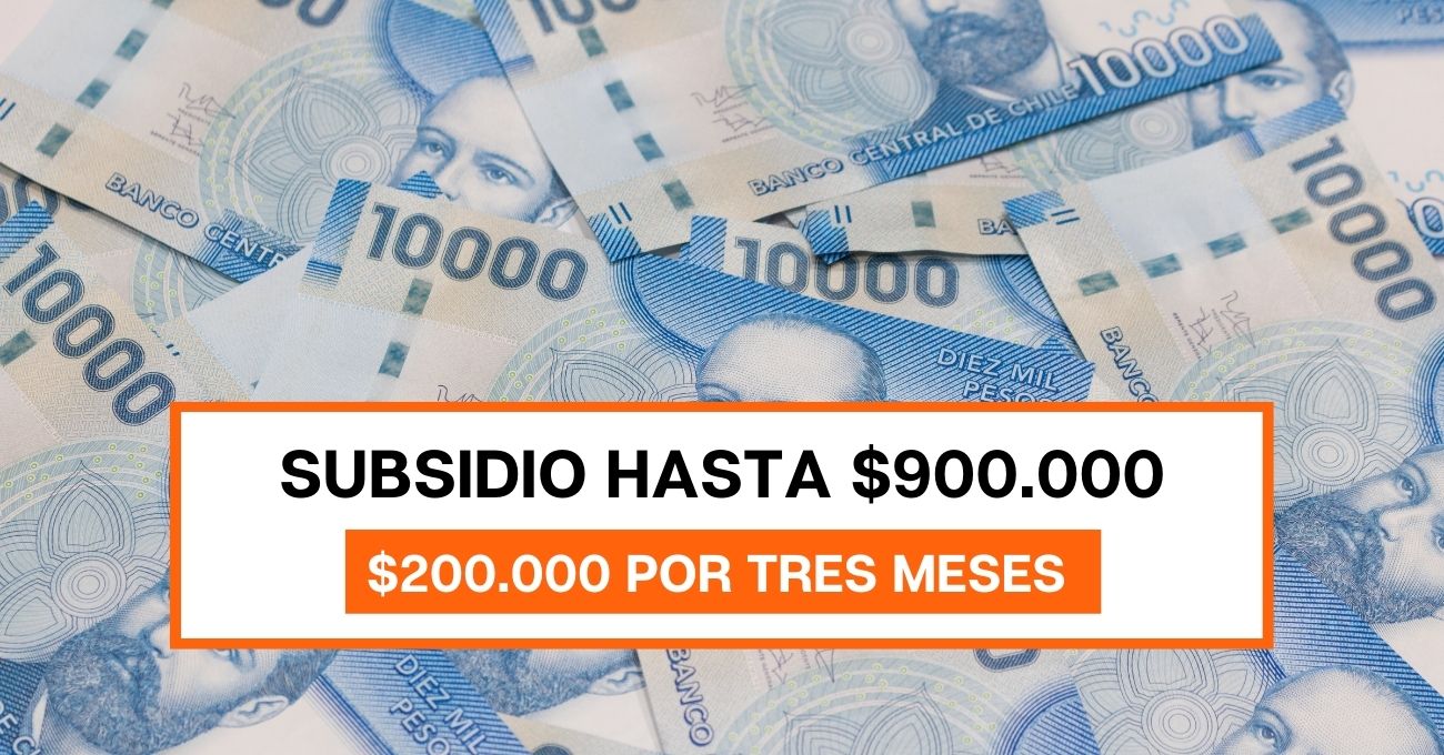 Revisa con tu RUT: Subsidio hasta $900.000
