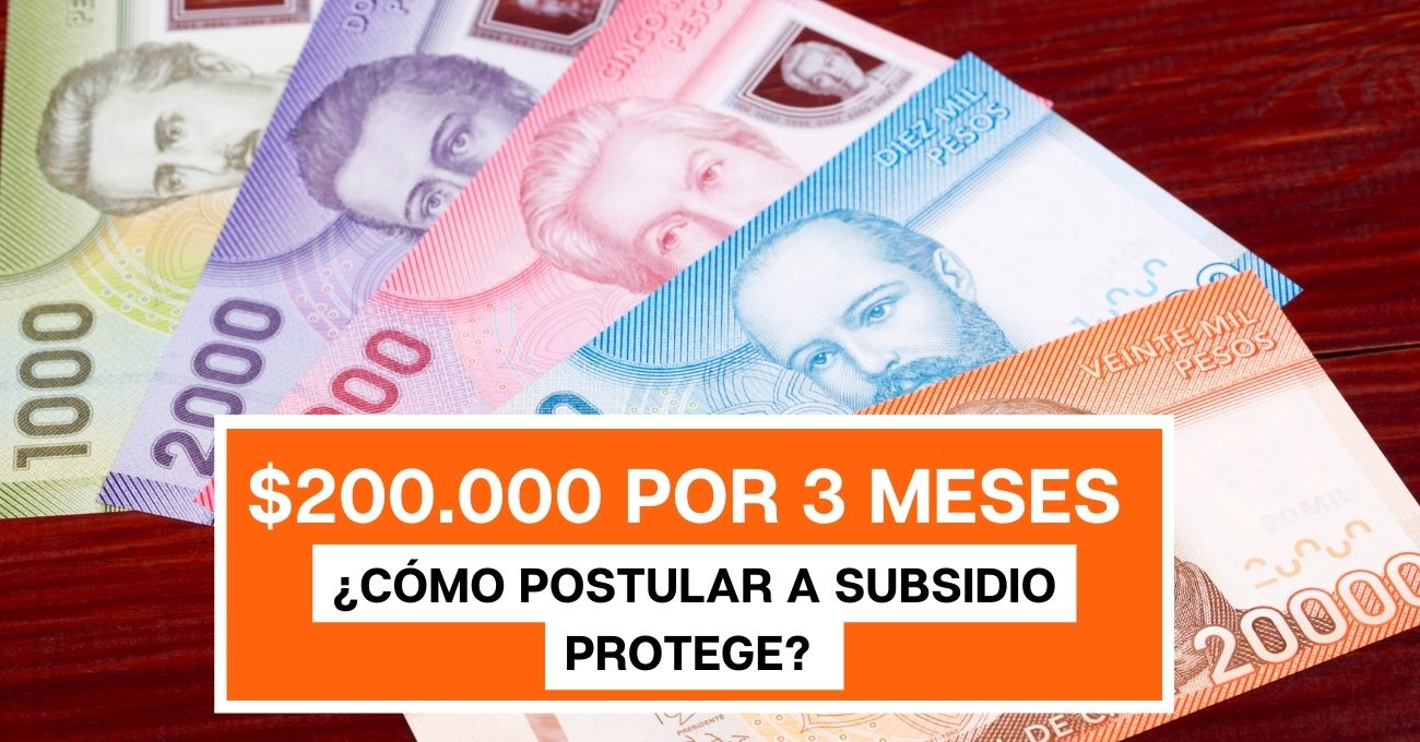 Subsidio Protege: Esta es la nueva fecha para postular al beneficio