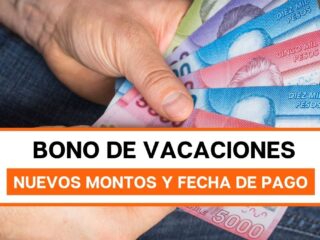 Bono de vacaciones: ¿Cuándo es la fecha de pago y montos?