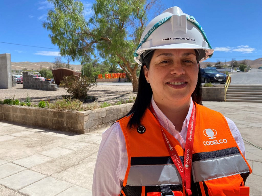 Codelco Salvador designa a Paola Venegas como nueva gerenta de Seguridad y Salud Ocupacional