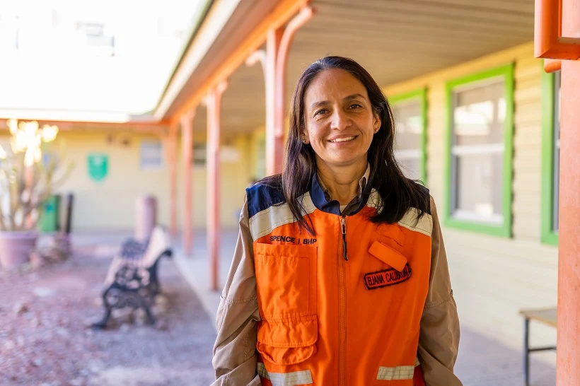 Gerente general de planta en minera Spence elegida para Women in Mining UK 2022