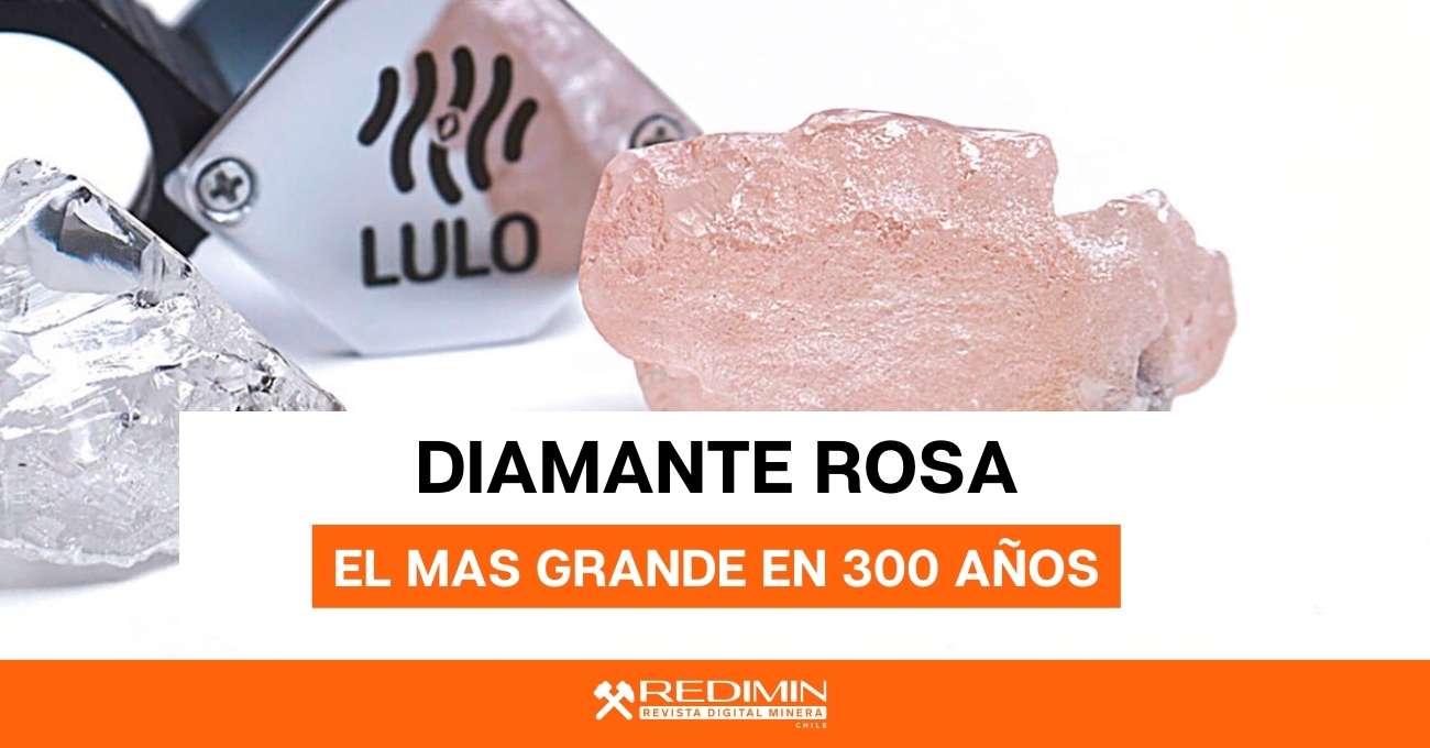 Hallan en Angola el mayor diamante rosa en últimos 300 años, USD$ 71 Millones