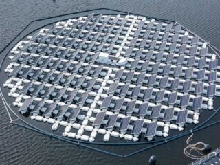 Los innovadores paneles solares flotantes de una empresa portuguesa siguen el movimiento del Sol